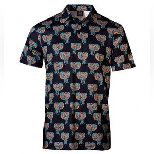 Elephant Cool Tech Performance Golf Polo Golf Gods